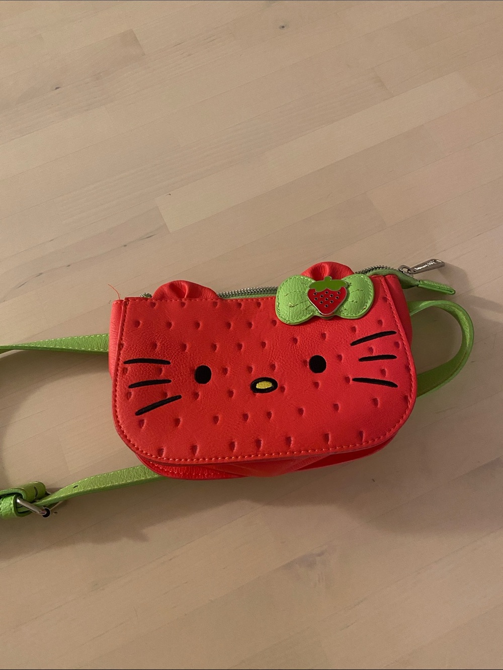 Red Strawberry Hallo Kitty Crossbody/Fanny Pack